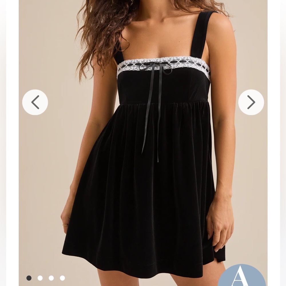 Altar’d State Velvet Mini Dress